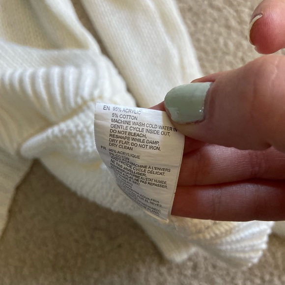 🔸 Cloth 🔸 cold shoulder knit sweater - Picture 4 of 8